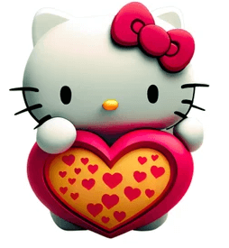 Clip Art:44-Xby_Nbji= Hello Kitty Valentines