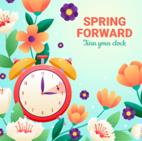 Clip Art:-Ray4fw3vga= Spring Forward 2024