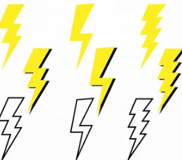 Clip Art:4yfy76jil4i= Lightning Bolt