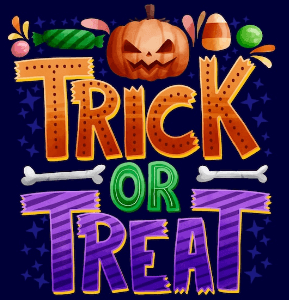 Clip Art:4vg3n2b6hr0= Trick or Treat