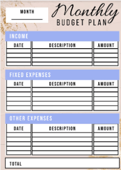 Printable:-Zvi6kcd-Xw= Budget Sheet