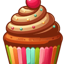 Clipart:5mz3fxfpffg= Cupcake