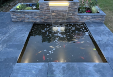 Transform Your Koi Pond with a Stainless Steel Water Feature